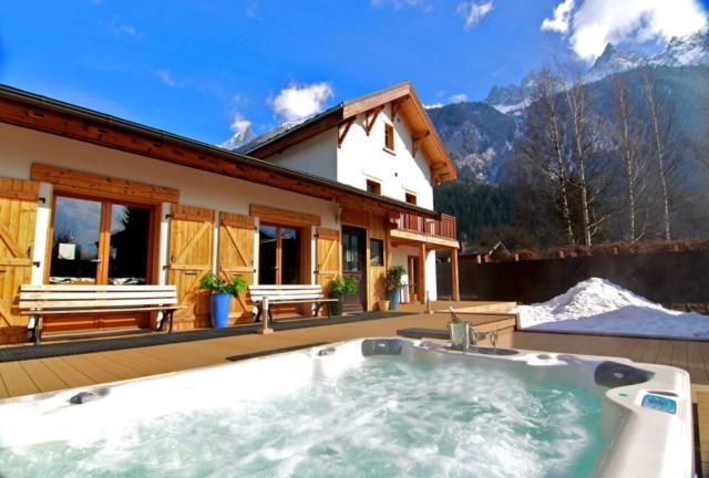 שאמוני Mont Blanc Spa Chalet Bnb מראה חיצוני תמונה