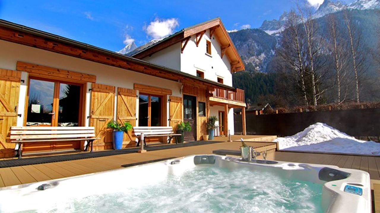 שאמוני Mont Blanc Spa Chalet Bnb מראה חיצוני תמונה